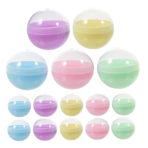 Ideale per molteplici occasioni: queste capsule vuote sono adatte per festival, eventi scolastici, riunioni di famiglia o allestimenti commerciali, fungendo da contenitori per premi o palline di plastica ricaricabili per intrattenimento interattivo, contenitori per premi, capsule per distributori automatici