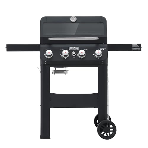 Monument Grills 4-Burner Liquid Propane Gas Grill, Matte