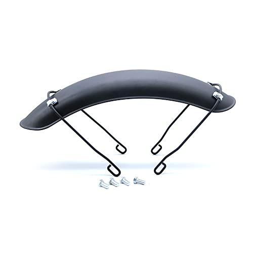 evomosa バイクパーツセンター オートバイ部品 ABS フロントマッドガード ホイールフェンダー タイプ モンキー ゴリラ 保護 泥除けク拡張 スーパーカブ C50 C70 C90 リトルカブ フロント フェンダー 汎用品 (ブラック)