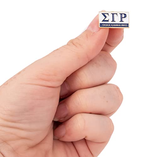 Image of Desert Cactus Sigma Gamma Rho Sorority Lapel Pin SGRho Made of Metal for Formal Wear, Bag and Hat Jewelry, and Tie Tack (Lapel Pin - Design B)