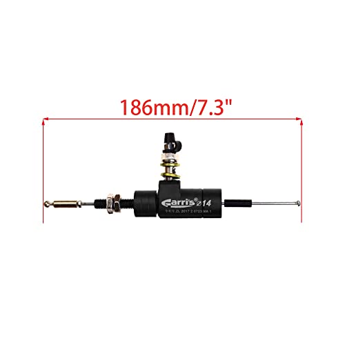 Woostar Motorcycle Hydraulic Clutch Kit Master Cylinder With Cnc Brake Lever Replacement For Suzuki Gsx650F Cr250 Kawasaki Dirt Pit Bike Black #TOP4