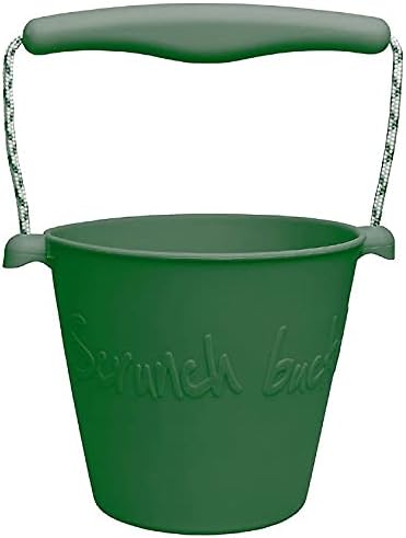Scrunch Bucket Dark Moss Green
