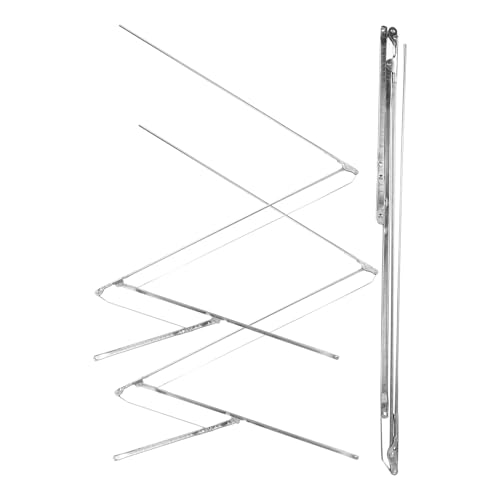 ULTECHNOVO 3stücke Teiliges Stabile Schirmrippen Aus Robustes Reparaturzubehör Für Faltbare Regenschirme Einfache Montage Langlebige Ersatzteile Zur Schirmreparatur Silberne Klappschirm