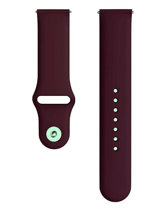Image of Soft Silicone Strap Replacement Band for Apple || Realme || Boat || Noise || Fireboltt || Amazfit || Samsung || Oneplus Smart Watch Straps