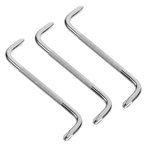 SHINEOFI 3pezzi Cacciavite Offset in Vanadio Cacciavite Angolare Gradi Per Spazi Ristretti z Antiscivolo Per Mobili e Elettrodomestici