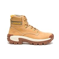 Cat Footwear Men's Invader Hi Steel Toe Construction Boot, HONEY RESET, 12 W