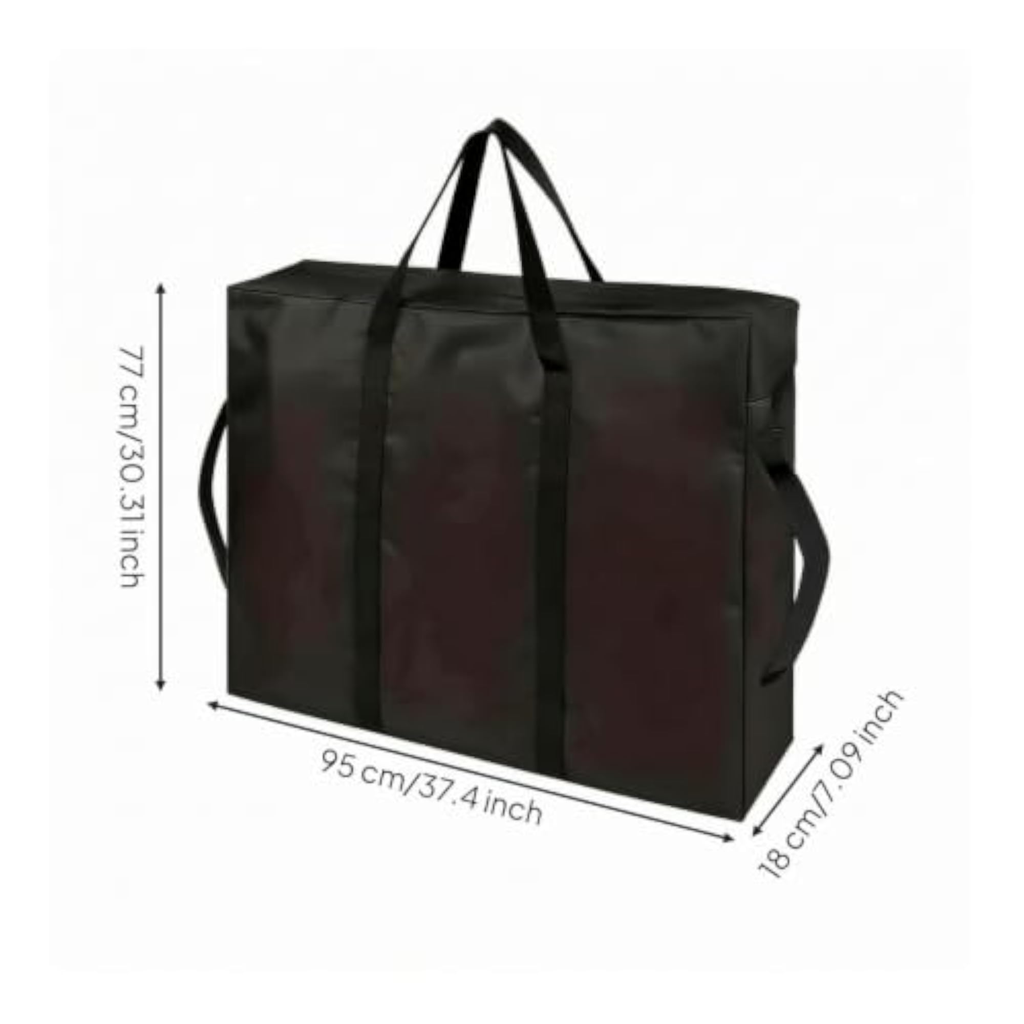 Oxford Cloth Storage Carry Bag with Zippered Closure