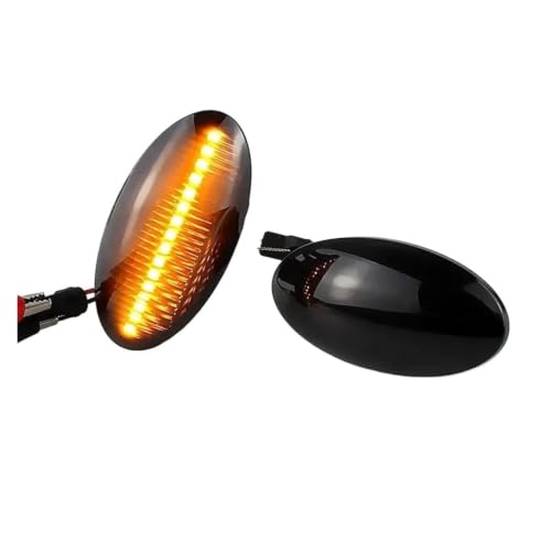 Image of For Opel For Vauxhall For Agila For Mk2 2008-2026 2pcs Dynamic LED Side Marker Turn Signal Lights Indicator Door Wing Mirror Indicator(NODynamic)