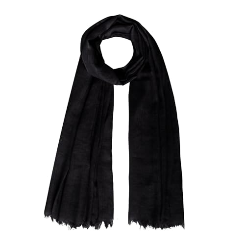 Summer Scarfs Women Shawl Large Gauze Shawl Long Beach Wrap Plain 76”×37”