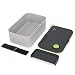COMLIFE Fiambreras Bento 1000ml, Lunch Box con 2 Compartimentos, Caja de Bento...