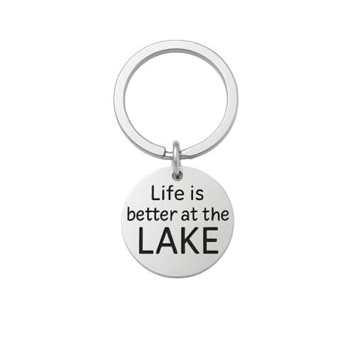 Infinity Collection Life is Better at the Lake Keychain, Lake
