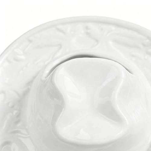 Jarrón de cerámica pequeño para decoración rústica de hogar 8