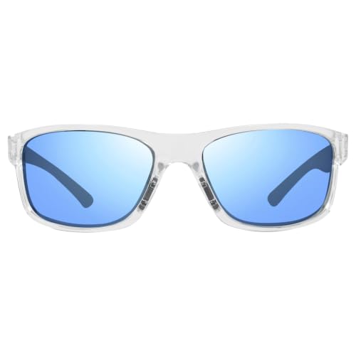 Image of Revo Sunglasses Harness: Polarized Lens with Rectangle Sport Wrap Frame