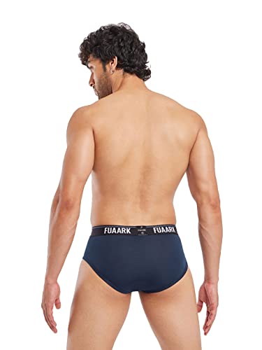 Image of FUAARK Men's Underwear Micro Modal Brief with Stretchy Fabric, Anti-Bacterial and Anti-Roll Waistband