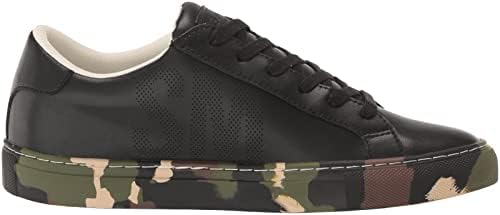 Steve Madden Men's Nayden Sneaker, Black Leather, 11.5 Review | Image 5