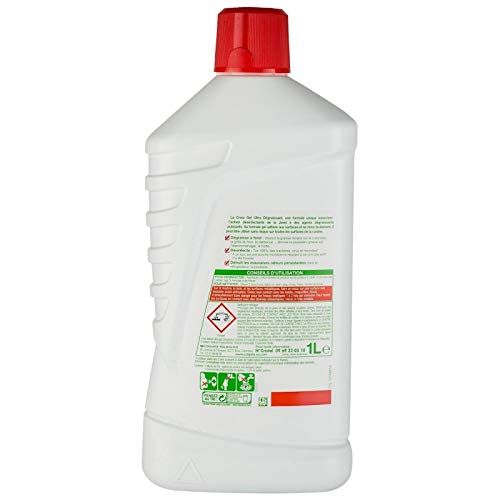 LA CROIX - Gel Javel Fraicheur Pure 1L - le Lot De 4