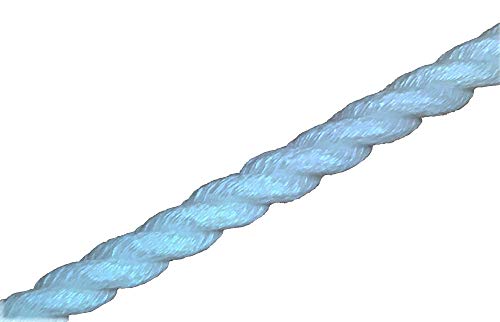 エスコ 6mmx100m ナイロンロープ(三つ打ち) EA628TB-62 1巻（直送品