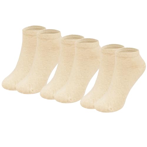 Image of MAGIARTE Womens Cotton Ankle Socks Low Cut Athletic Casual Mutil Color No Show Running Socks for Women