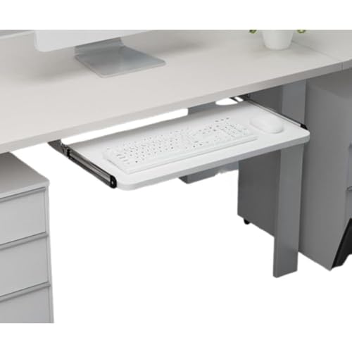 zornik �L�[�{�[�h�g���C �� ����52/ 65/ 75cm�A��25cm�A�ω׏d 25kg �f�X�N�� �X���C�h�� �E�}�E�X�� �l�ԍH�w �p�����P ���y�� ���t�����ȒP �����o�� ��t�� (75*24CM,�z���C�g)