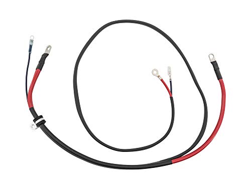 GoWesty Alternator Wiring Harness Upgrade Kit for Volkswagen Vanagon (1983-91, Black, Copper, Automotive, Wiring Harness)