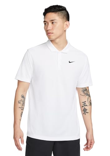 Image of Nike Mens Court Solid Tennis Polo Shirt