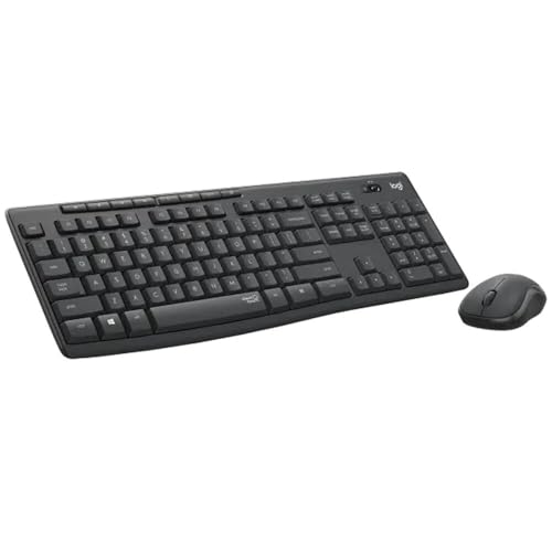 Logitech MK295 Wireless Mouse & Keyboard Combo with SilentTouch Technology, Full Numpad, Advanced Optical Tracking, Lag-Free Wireless, 90% Less Noise - Graphite - Image 5
