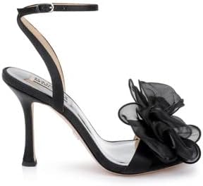 Badgley Mischka Women's Nessie Heeled Sandal, Blush Satin, 7 | Image 2