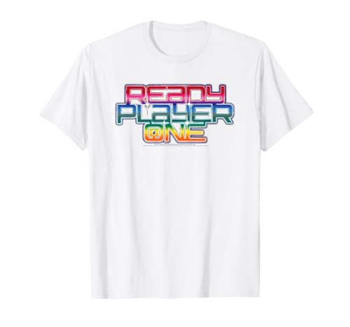 Ready Player One Rainbow Logo T-Shirt
