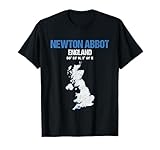 newton abbot college Diseño gráfico de estilo retro de la ciudad inglesa Newton Abbot. Un regalo perfecto y recuerdo para los no locales. Es para turistas, cumpleaños y cualquier persona que viva en la ciudad de Newton Abbot.