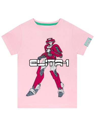 Transformers Shirt | Girls Shirt | Elita-1 T-Shirt | Short Sleeve Shirts for Girls | Sizes 4 to 10