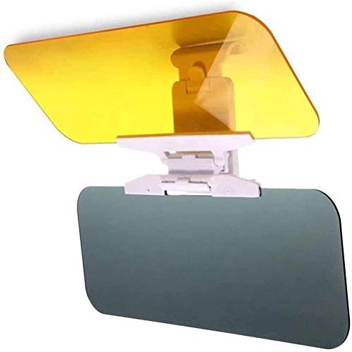HD Car Sun Visor - 2 in 1 Anti Glare Visor for Day & Night Driving by Aramox - Used condition - Image 6