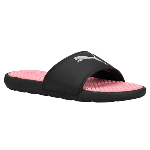 PUMA Womens Cool Cat Sport Logo Slide Casual Sandals Casual - Black2