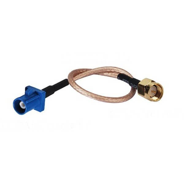 Elecbee FAKRA RG316 RG316 - Juego de 20 conectores de código C a SMA macho recto RF (30 cm)