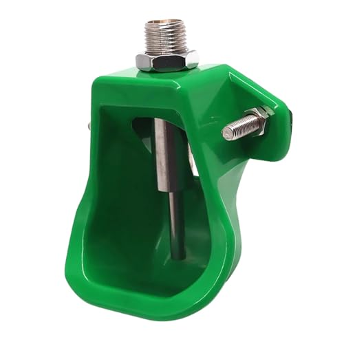 Cuenco de agua para animales – Bebedero de ganado de acero inoxidable | Sistema de riego automático y dispensador de agua extenso y robusto para animales de granja