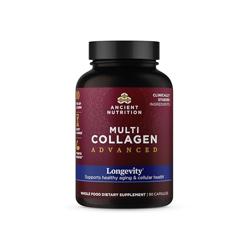 Ancient Nutrition Multi Collagen Advanced Longevity with Probioti...