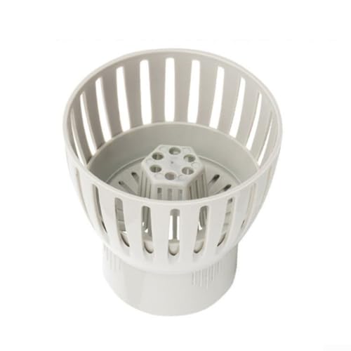 Skimmer regolabile per laghetto Koi per un controllo ottimale dell'acqua e una facile raccolta delle foglie (50 mm)