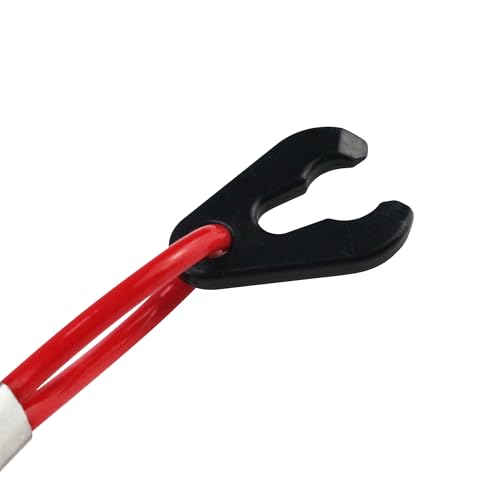 Image of Pack of 3 Boat Kill Switch Tether Lanyard for Emergency Engine Stop Crucial Outboard Motor Safety Lanyard Replacement for Jet Skis, Red