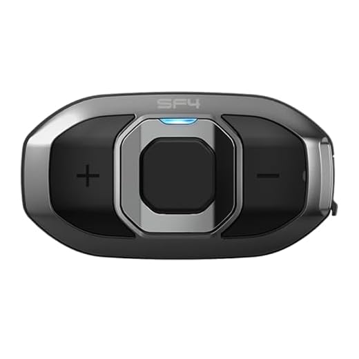 Sena SF4-02 Series SF Motorcycle Bluetooth Communication System with Dual Speakers, 4-Way Intercom