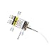 2.4GHz 4CH Mini RC Receiver Compatible with Futaba FASST 6EX, 7C, TM-7, TM-8, T8FG, T10C, TM-10, T10CG, T12Z, T12FG, TM-14, T14MZ, T18MZ