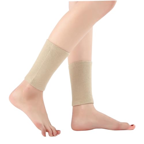 GLSTOY Wool Foot Sleeve for Yoga Breathable Ankle Socks Warm Foot Cover Practical Foot Covers Exercise Warm Foot Cover Light Tan