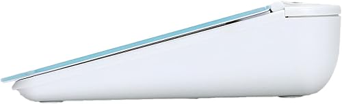 Miniatura 7 de MURIWAI Pizarra blanca de cristal de escritorio, bloc de notas, soporte para teclado de computadora con superficie de borrado en seco, organizadores