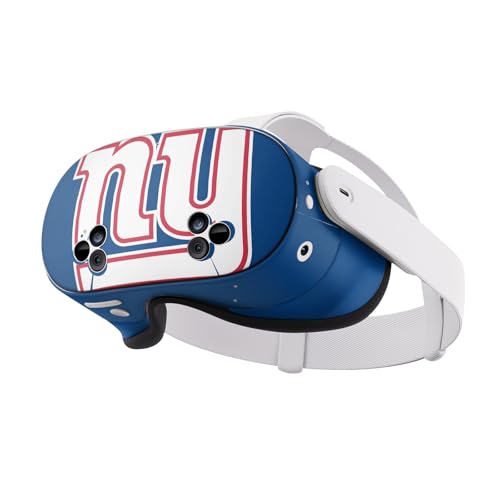 Skin Meta Quest 3S vinyle surdimensionné NFL Giants Head Case Designs