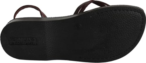 Holy Land Market Men/Women Biblical Jesus Leather Sandals/Slides From Jerusalem (Elizabeth Style)4