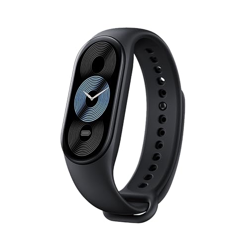 ELLENNE Smart Band M9 – Reloj inteligente con pulsómetro, oxígeno, estrés, sueño | IP67 impermeable, carga magnética (negro)