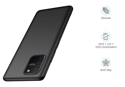 Image of Lustree Back Cover Compatible with Samsung Galaxy S10 Lite, Case Cover [Protective + Anti Shock Proof CASE]