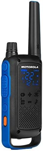 Motorola Solutions Talkabout T802 Two-Way Radios, 2 Pack, Black/Blue — view 6