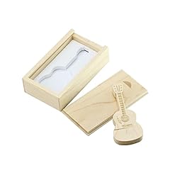 16 Go Clés USB – Mini clé USB 2.0 Guitare en Bois véritable avec Forme de boîte Clé USB en Bois d’érable – Fichier de… - Les Beatles, Paul McCartney, John Lennon, RIngo Starr, George Harrison 16 Go Clés USB - Mini clé USB 2.0 Guitare en Bois véritable avec Forme de boîte Clé USB en Bois d'érable - Fichier de… – Image 3