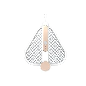 Muggendoderlamp 4 IN1 Elektrische Mosquito Swatter Killer Lamp Multicunctioneel verstelbare bug Zapper elektrisch USB Oplaadbare muggenvlieg Muggenverdelger Lamp (Color : Platinum)