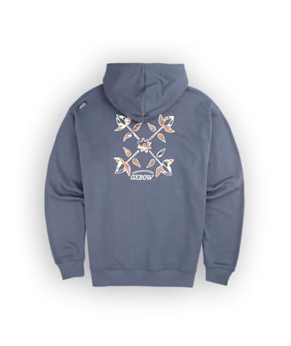 OXBOW Sweat Capuche TAGTAN Hiver 2025 Motif sur Le Dos, Col Rond, avec Capuche