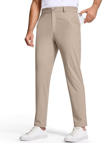 Golf Pants Men 30" 32" 34" Inseam 5 Pockets Stretch Slim Fit Ligh...
